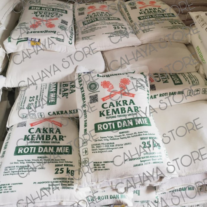 

Tepung Cakra Kembar 25 kg,GOJEK ONLY