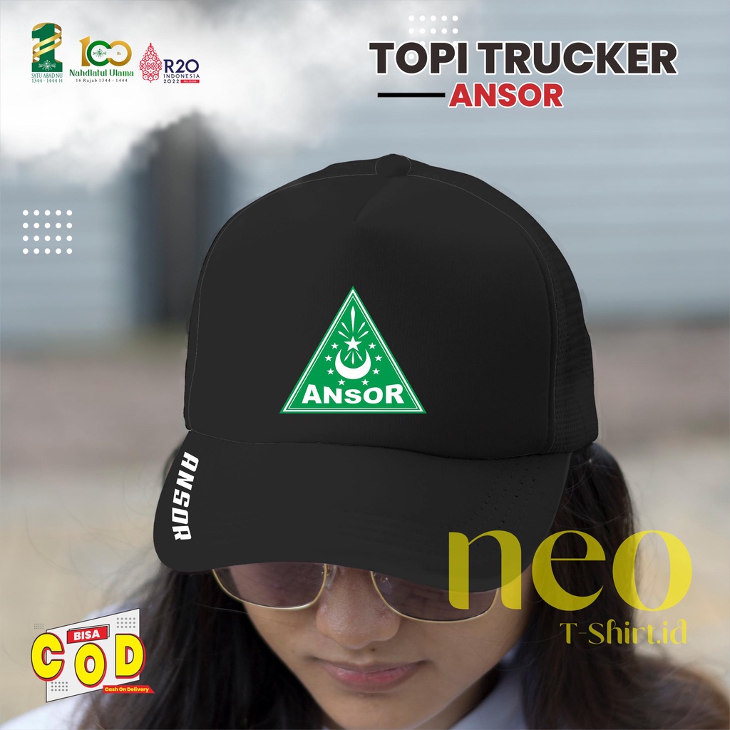 TOPI TRUCKER ANSOR