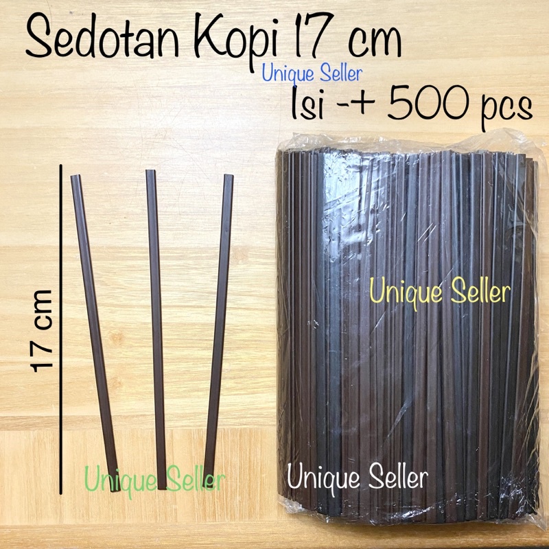 Sedotan Kopi Panas 12cm 17cm isi -+ 500 pcs / Sedotan Kopi Panas 12 17 cm isi -+ 500 pcs / Stirrer 12 17 cm 12cm 17cm