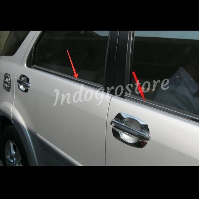 List lis kaca samping Mobil Daihatsu New Terios 2006-2017
