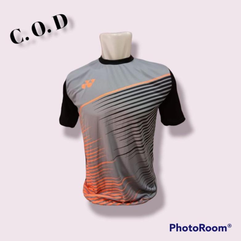 Atasan Baju kaos Jersey Jersi Jersy Jarsey  Badminton  Bulutangkis Pria  Wanita yonex Import Origina