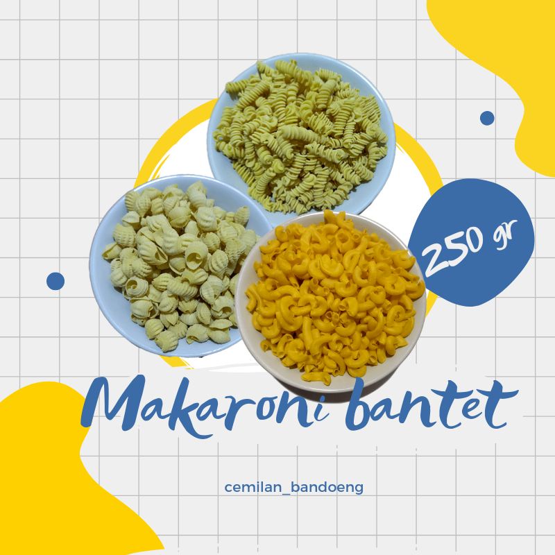 MAKARONI BANTET MENTAH 250 GR