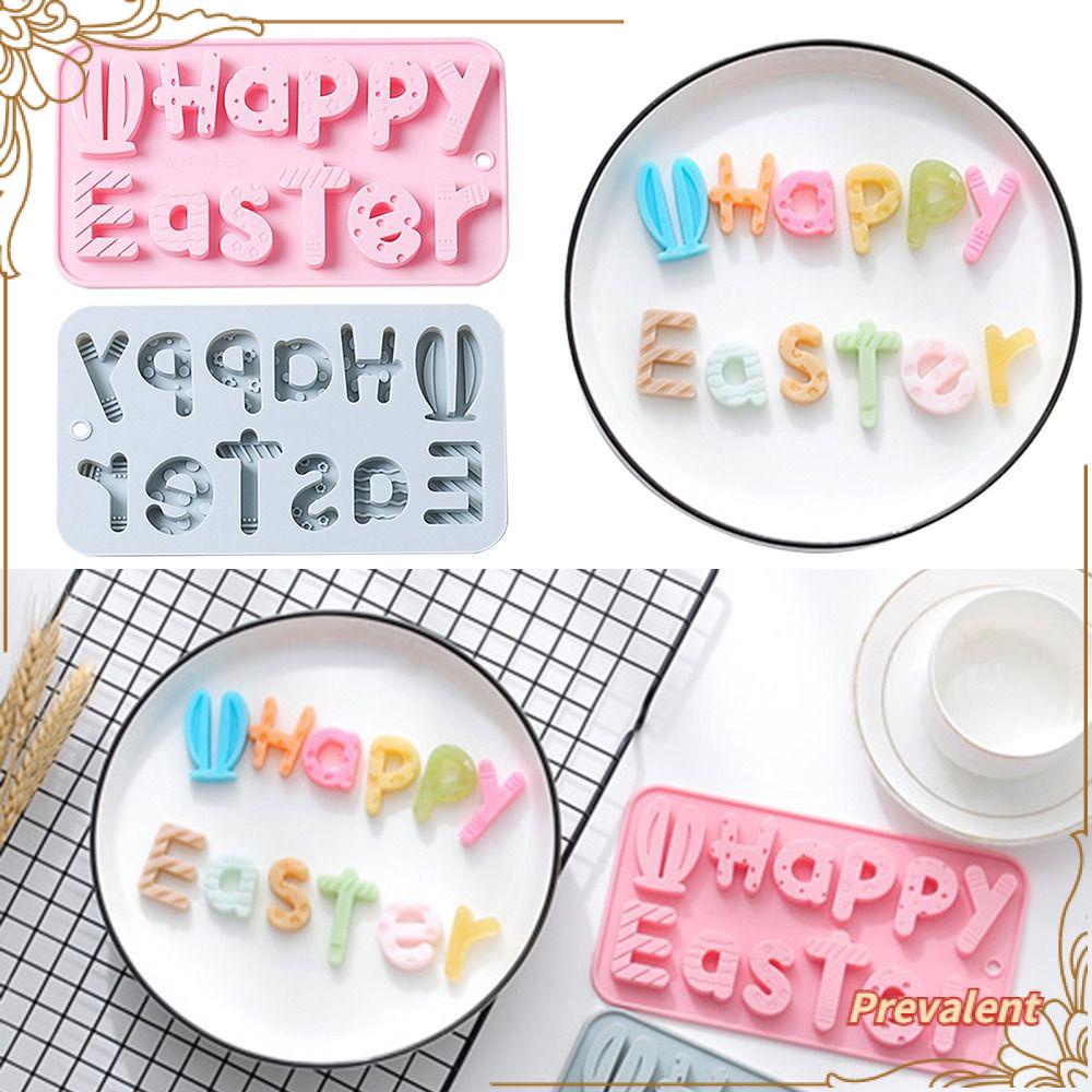 Preva Easter Happy Baking Tool Cetakan Sabun Loyang Alfabet Inggris