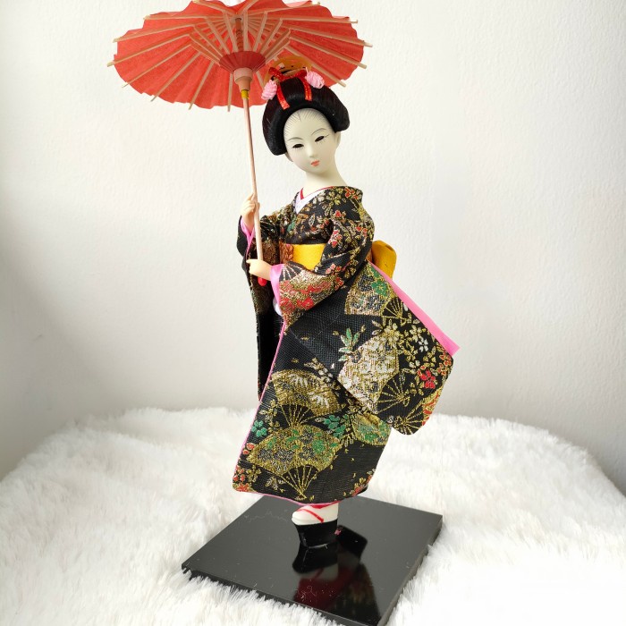 BONEKA GEISHA KOREA/KADO/SOUVERNIR/BONEKA JEPANG/BONEKA PAJANGAN