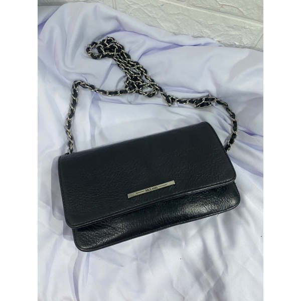 Tas sling rantai kulit asli McLanee