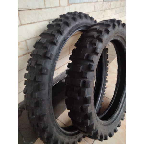 ban trail depan belakang ring 16 90/100 - 19 70/100