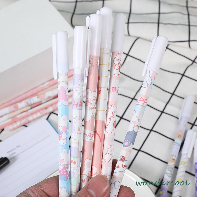 1Pcs Pulpen Gel Erasable Bisa Dihapus Pulpen bisa dihapus Korean style Pulpen Belajar-Won