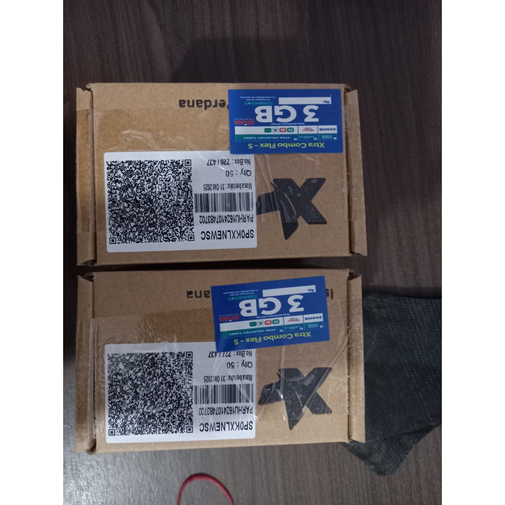 Perdana XL 3GB Nomor Cantik 2 Box