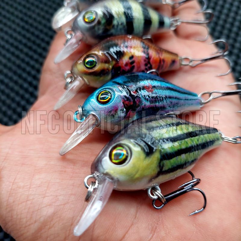 Crankbait 5,5 cm 8,5 gram Umpan casting kerapu Jaminan Action KILLER