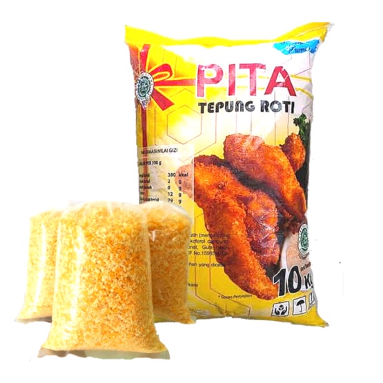 

Tepung Roti Pita / Breadcrumb / tepung panir 250GR - 500GR