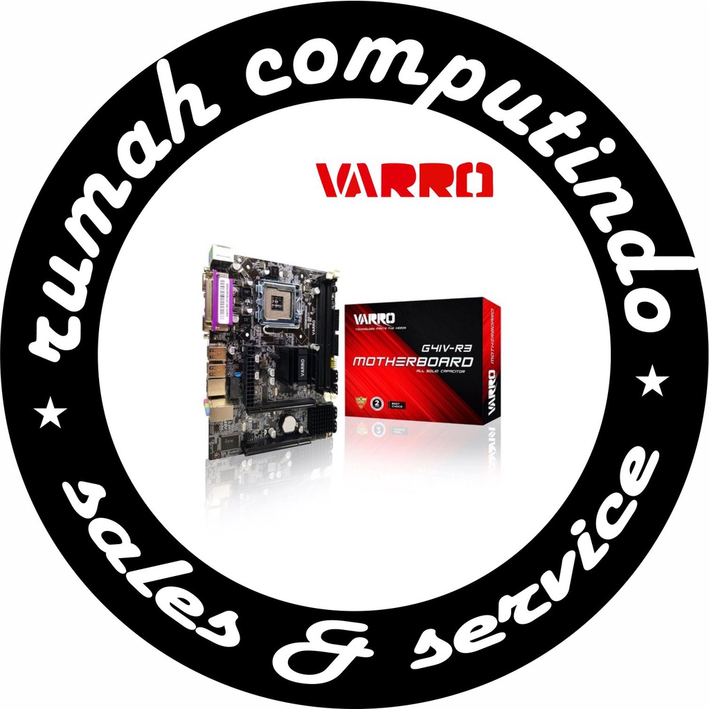 MOTHERBOARD INTEL VARRO G41VR3 LGA 775 DDR3 BARU BERGARANSI