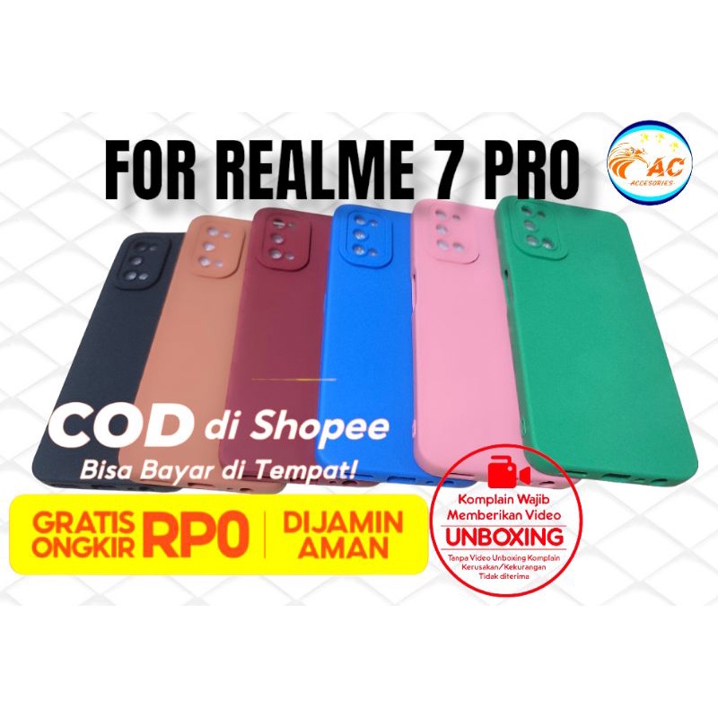SOFTCASE PRO CAMIRA REALME 7/REALME 7 PRO