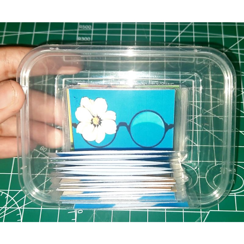 

<Free Stiker> 50pcs(Costume) Amplop Laminating Amplop Saving Saving Box Saving Challenge Mini Tabungan
