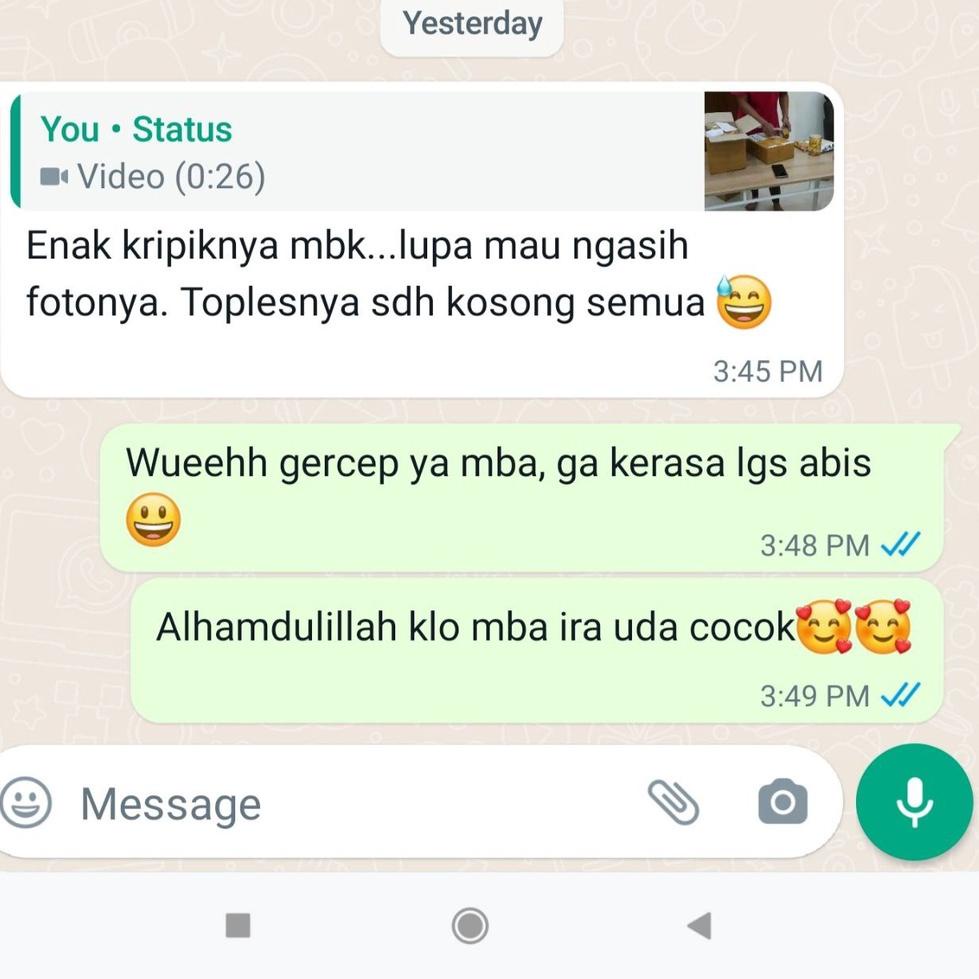 

(Seri)-C83B✪ KERIPIK SAYUR MIX ORIGINAL PREMIUM 750ml | MAKANAN DIET SEHAT | VEGETARIAN | VEGAN | HALAL super keren