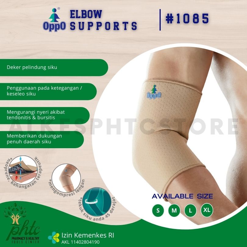 OPPO 1085 Elbow Support Neoprene l Pelindung Siku l Siku Keseleo