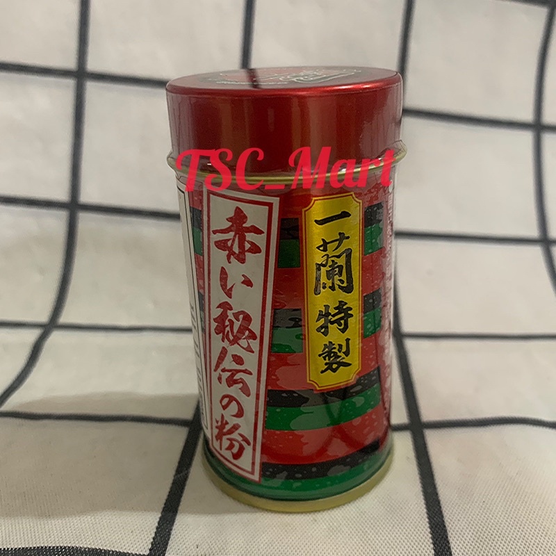 

Ichiran Togarashi Original Spicy Red Seasoning Can JAPAN 14gr / Ichiran / chilli / Ramen / Japan Ramen / Khas /Jepang / noodle / Pedas / cabe / japan / Original / Spicy / Red / Seasoning / Can / Bumbu / Pedas / Siap / Pakai