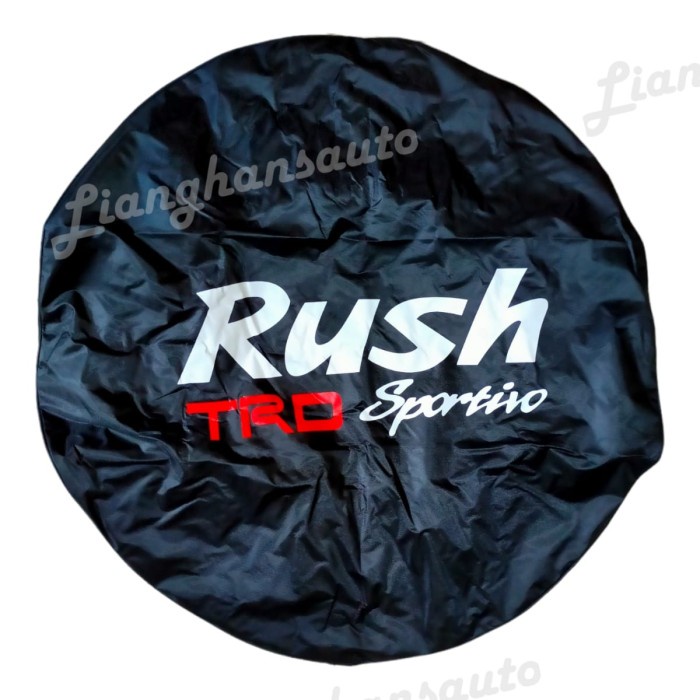 Cover Ban Sarung Ban Serep Mobil Logo Rush #Original