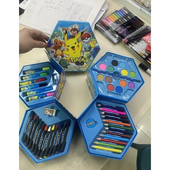 

Trend - (700Gr) Crayon Set 46 Pcs Crayon Oil Paste| Crayon 4In1| Crayon 4 Susun Pensil Warna Pensil Warna Lengkap Alat Mewarnaii| Alat Melukis | Pensil Warna
