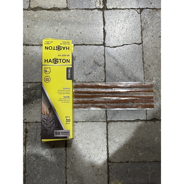 Refill Isi Ulang Tambal Ban Lem Cacing Karet Tubles