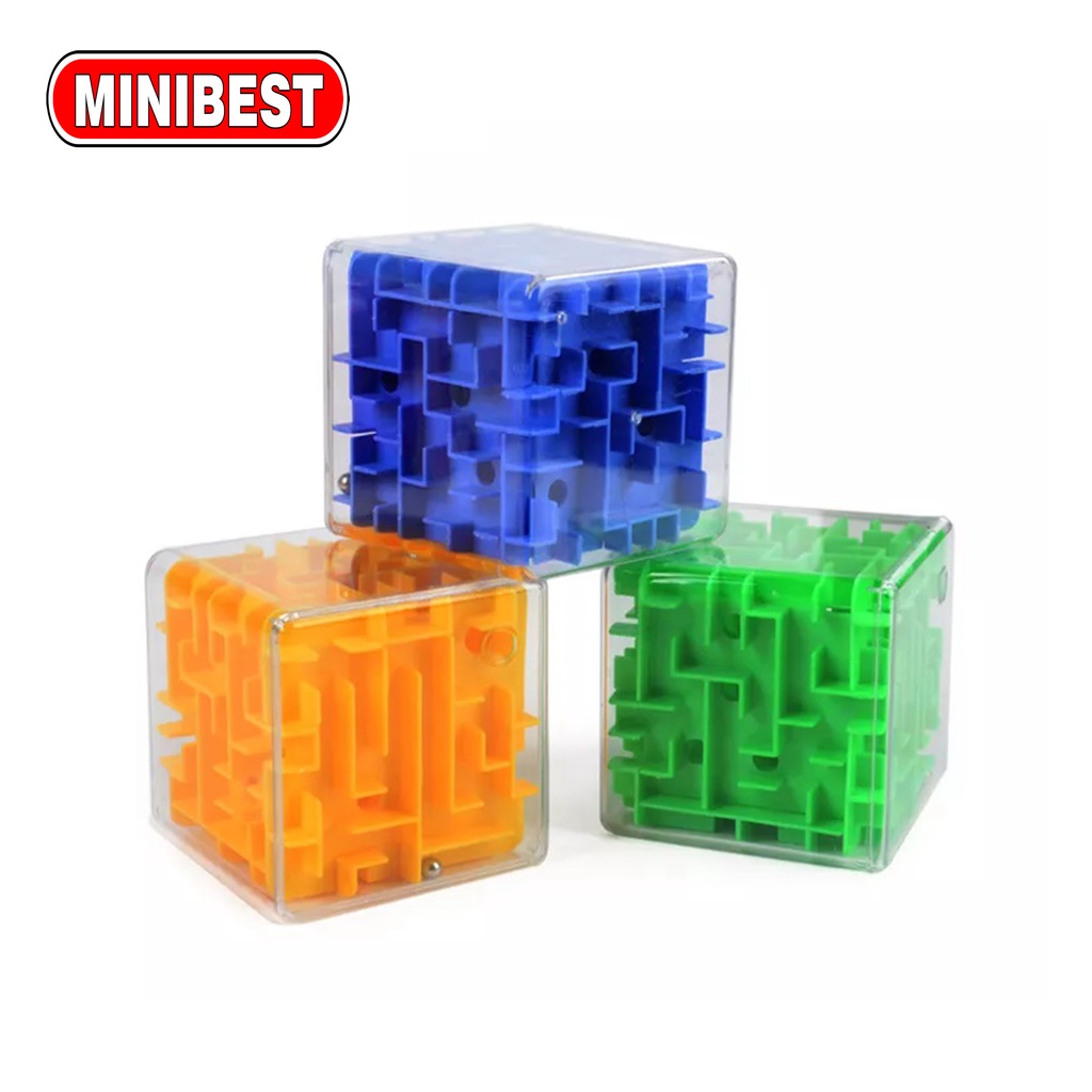 [MB] Mainan Labirin Puzzle Maze Box Kotak 3D Cube