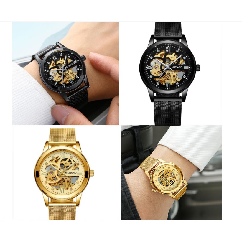 JAM TANGAN PRIA KELAS ATAS SABUK CASUAL MILAN FASHION JM18