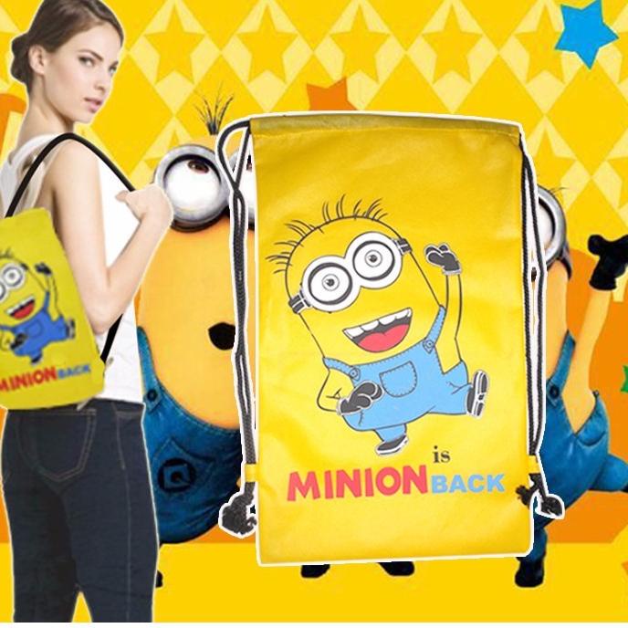 

ㅲ Tas Ransel Minion Murah Tas Serut Minions Unik Lucu Serbaguna Hadiah Kado Souvenir Ulang Tahun Gift ぞ