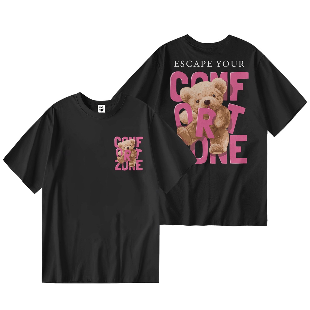 [COD] KAOS T-Shirt Tedy Bear / Kaos Bear / Kaos Beruang Terbaru / Kaos Motif Beruang / Kaos Viral / 