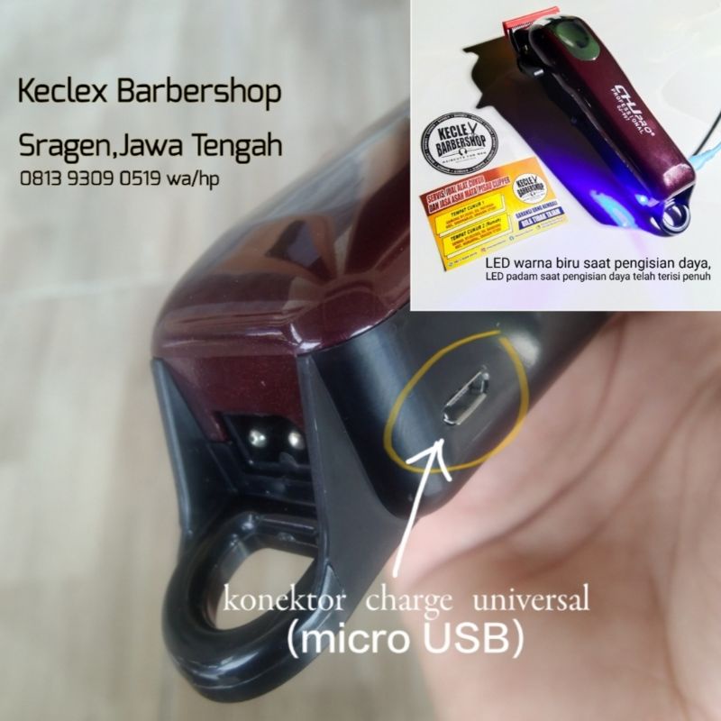 CHJ pro CJ-907 clipper cordless