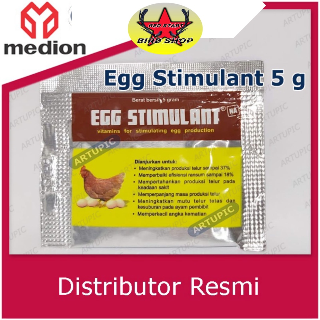 EGG STIMULAN 5 GRAM Vitamin Ayam Bertelur Pemacu Ayam Bertelur Egg Stimulant