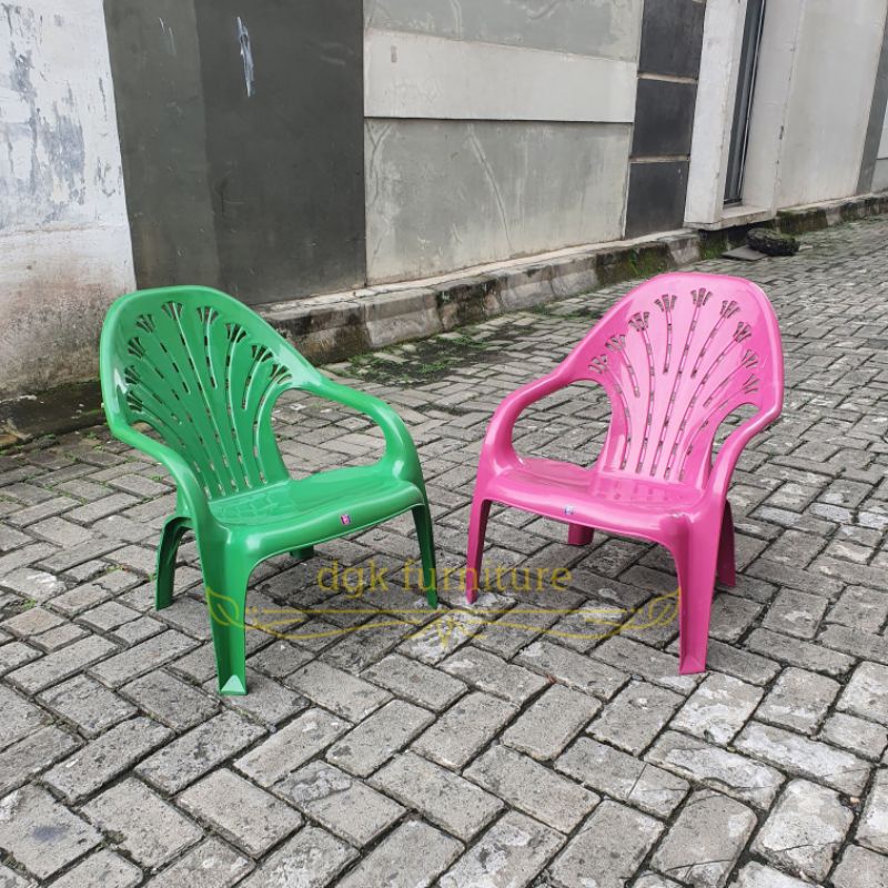 Kursi Santai Biasa Sandar Sandaran Sender Senderan Plastik TWINPAN TWIN PAN MU 1088 Warna MURAH