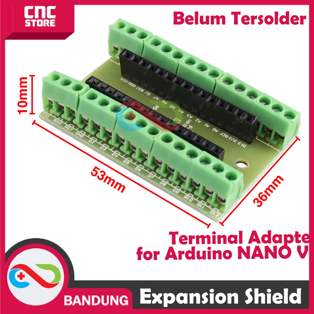 Expansion Shield Terminal Adapter IO Shield For Arduino Nano V3