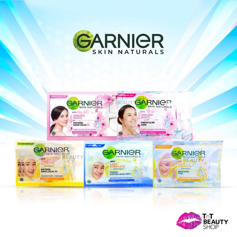 Garnier Light Complete Whitening Serum Cream | Garnier Sakura White
