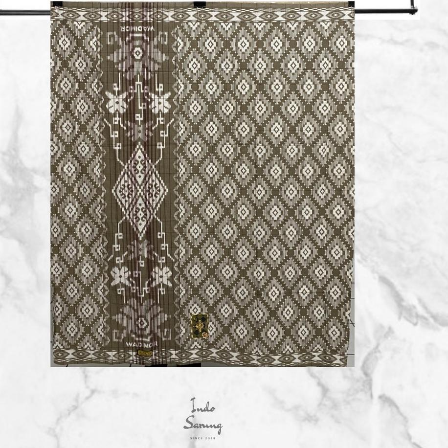 Berkualitas  Sarung Wadimor Motif Bali Hitam Warna Kain Sarung Pria Tenun Tradisional Batik  Dewasa 