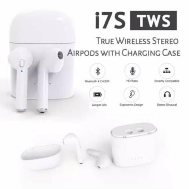 "XF.10De22e" Earphone Bluetooth i7s TWS Headset Handsfree