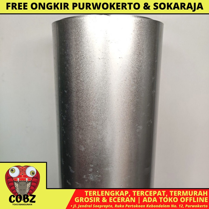 0.25 MM / TM Seng Talang Air Plat Atap Gerobak Galvalum Meter