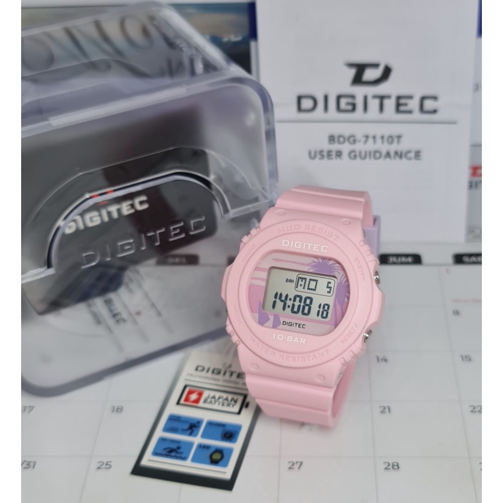 JAM TANGAN WANITA DIGITEC BDG 7110T BDG-7110T DG7110T ORIGINAL BOX