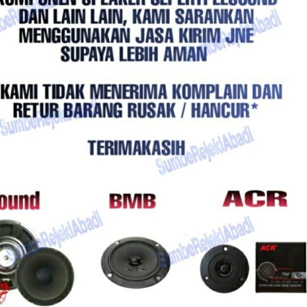 Terkini SPEAKER ACR 5 INCH FULL RANGE 30WATT B ORIGINAL