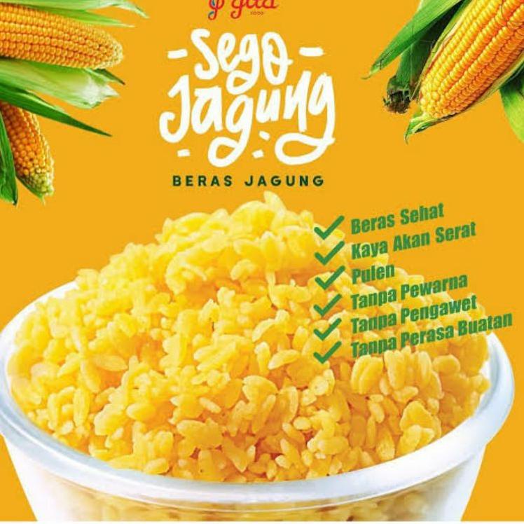 

[PRODUK GITOL] Beras Jagung Sego Jagung 700 Gram Diet Sehat Nasi Jagung M8I