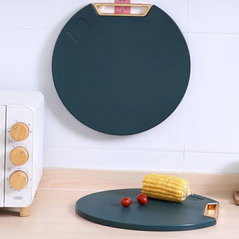 TALENAN BULAT ANTI JAMUR | CUTTING BOARD GREEN [SWEETSPACE]