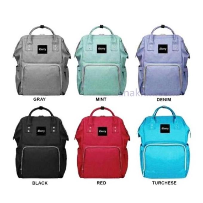 IBERRY DIAPER BAG/ TAS BAYI / TAS IBU / TAS PERLENGKAPAN BAYI / TAS RG8584FER