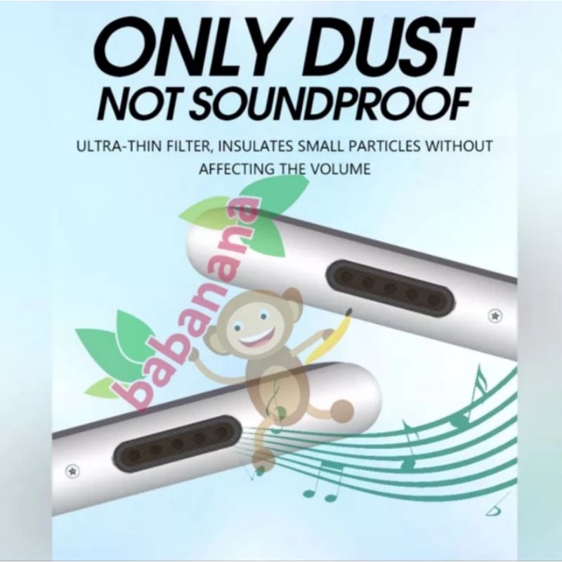 10pcs Dust Proof Speaker smartphone tutup anti debu net protector