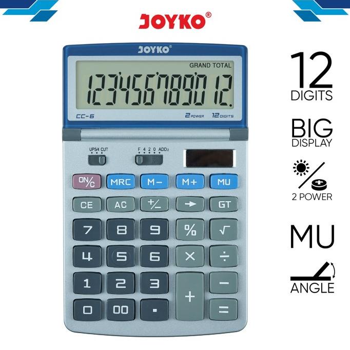 

Calculator / Kalkulator Joyko CC-6 / 12 Digits