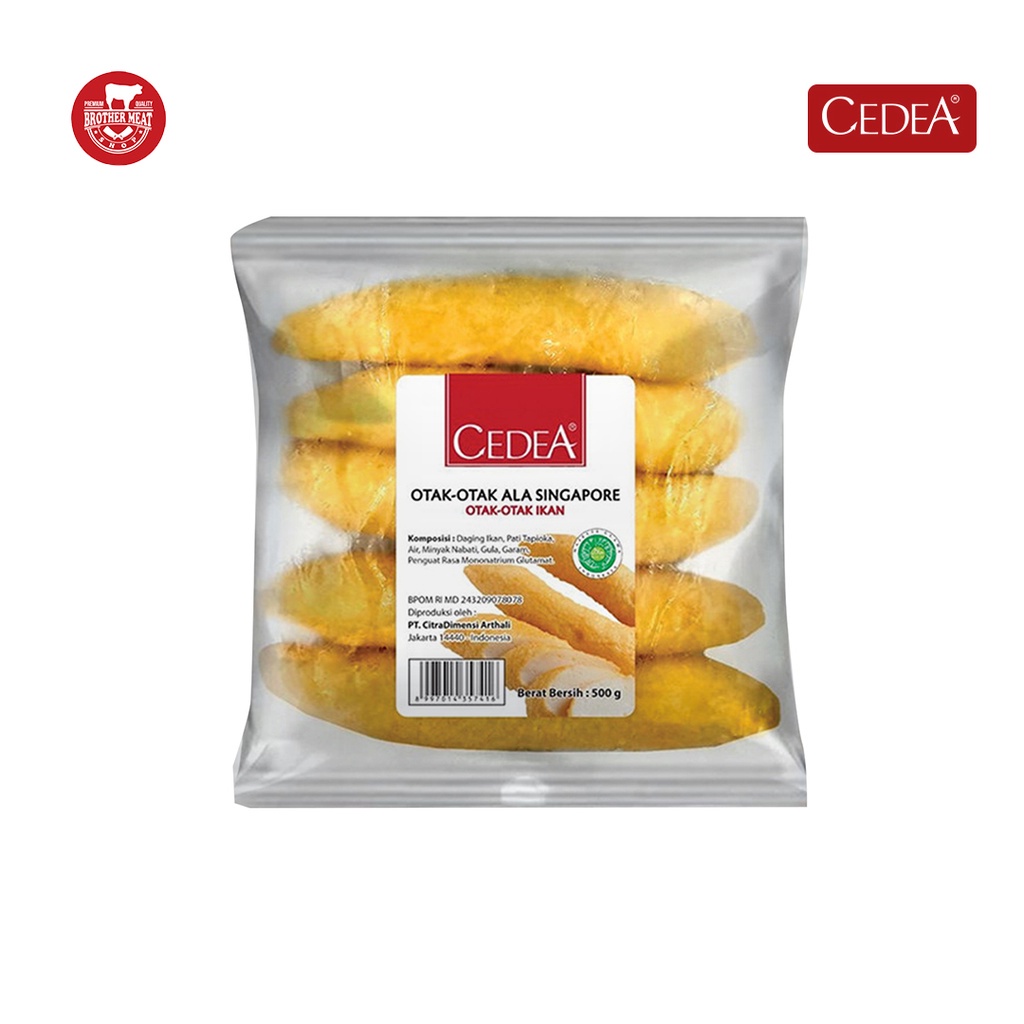 

Cedea Otak-Otak Singapore 500gr