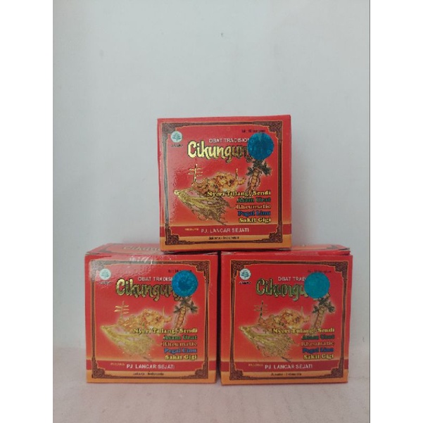 jamu cikungunya untuk asam urat sakit gigi rematik pegel linu isi 10 sachet