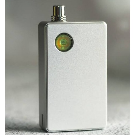 CTHULHU AIO BOX MOD WHITE DELRIN &amp; SILVER WITH RBA DEVICE CTHULHU AIO