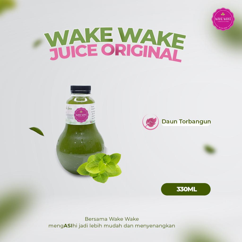 ASI Booster Torbangun - Wake Wake Juice Original - Botol 330 ML