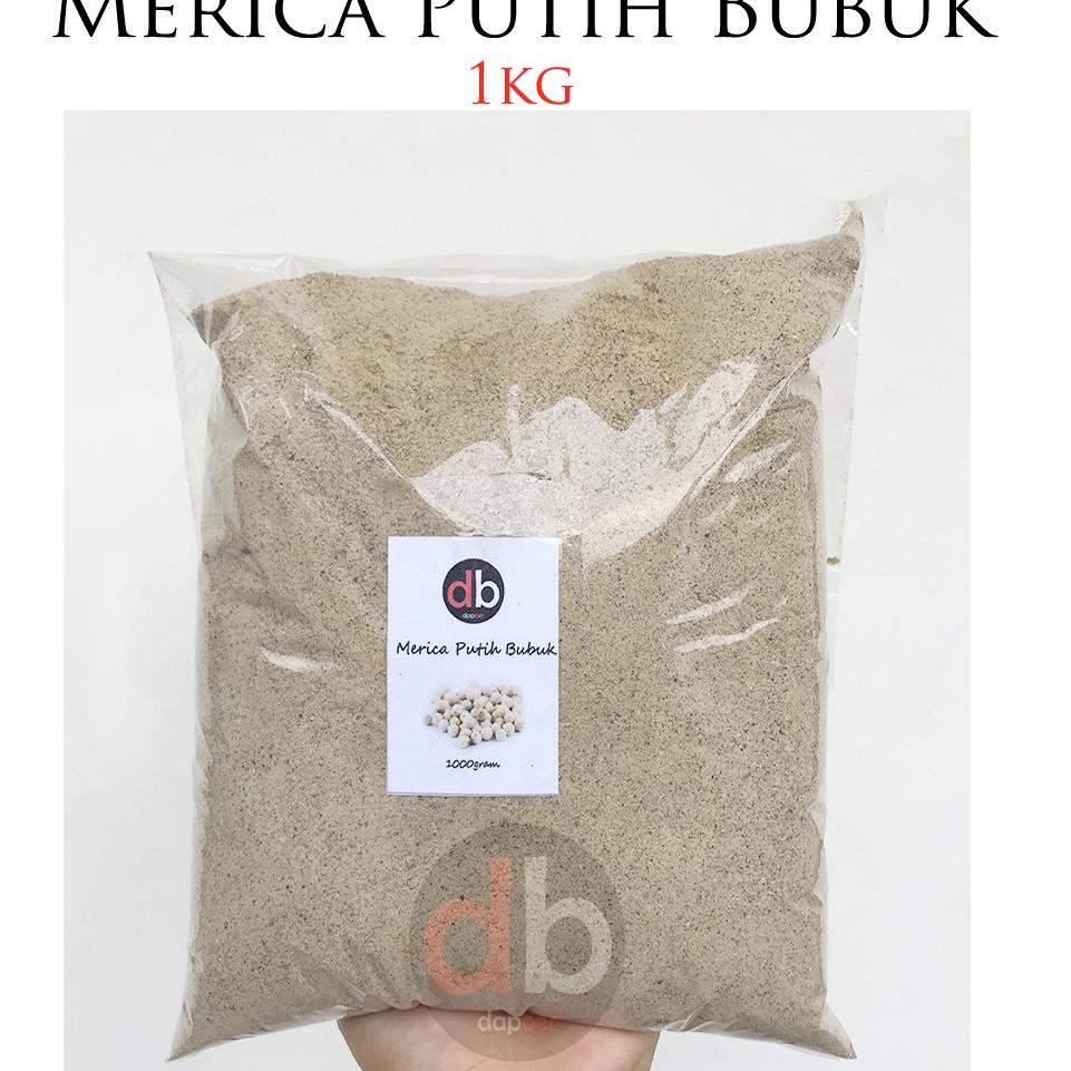 

ま Merica Putih Bubuk 1kg | Lada Putih ↕