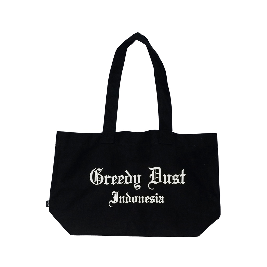 Official 'Greedy Dust Indonesia' Totebag Black