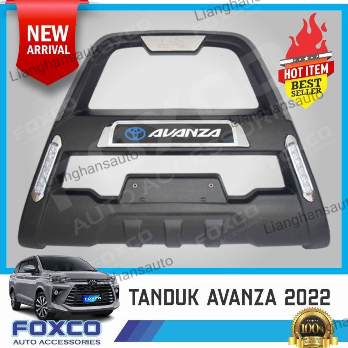 Tanduk Depan Avanza 2022 Model Hummer With Led Fxc #Original