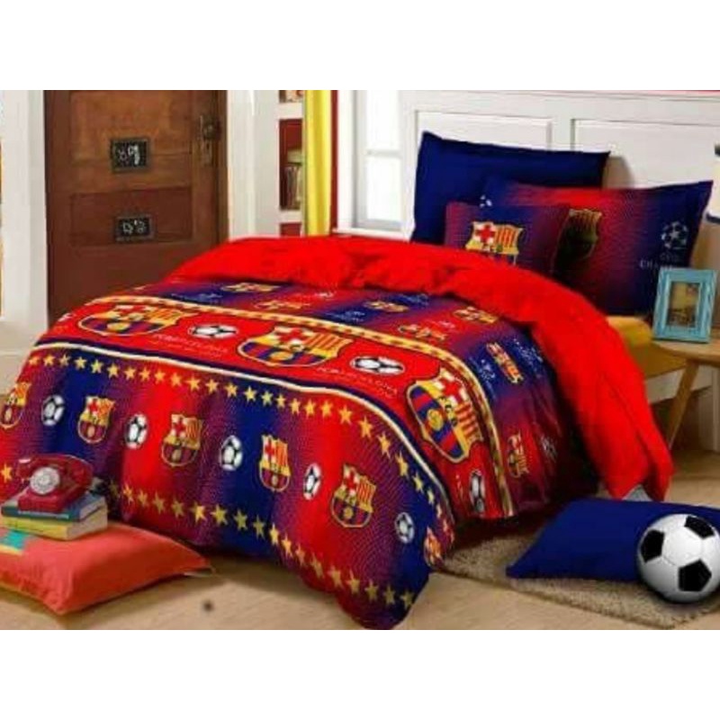 Sprei homemade Motif Bola Ukuran 160×200×20